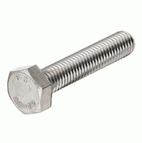 DIN 933 SCREWS - S.STEEL AISI 316 - Diameter 6 mm with length 7cm - SOLD BY A BAG OF 10 PIECES - SM93306070 - SMR 